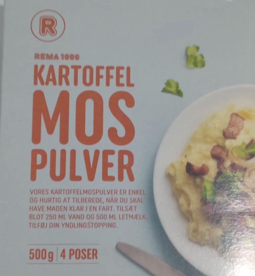 Kartoffel MOS pulver 500 gr