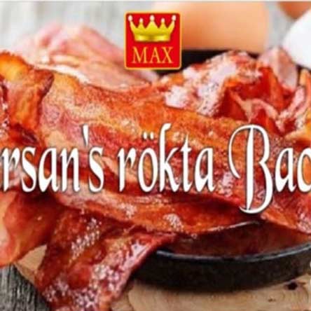 Bacon rökta skivad แช่แข็ง 1 กก
