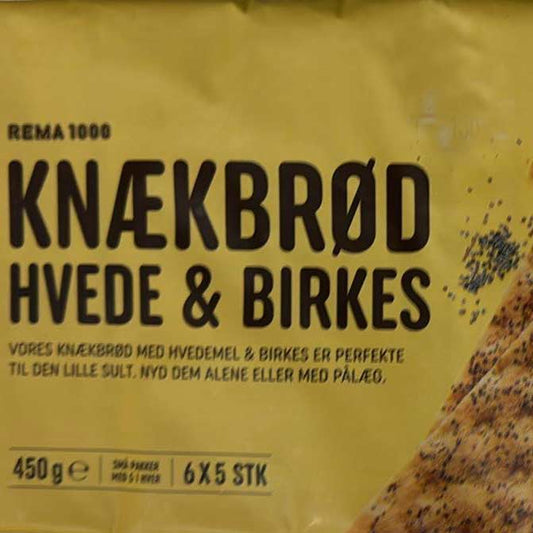 Knäckebröd Hvede & Birkis