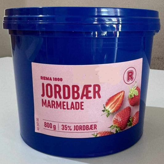 Jordbaer Marmelade 800 gr