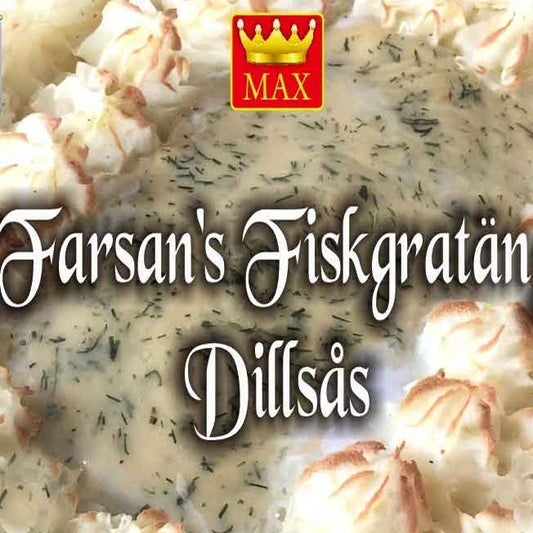 Fiskgratäng 600g förpackning