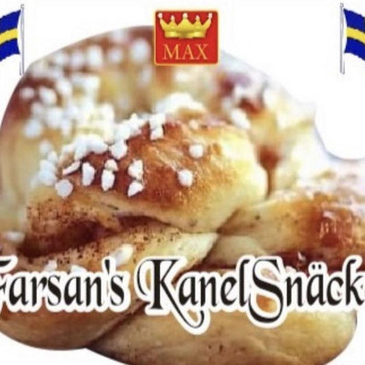 Farsans Kanelsnäckor med mandelmassa 10 st